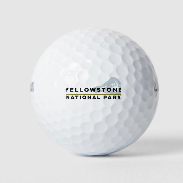 Balles De Golf Parc national de Yellowstone (Devant)