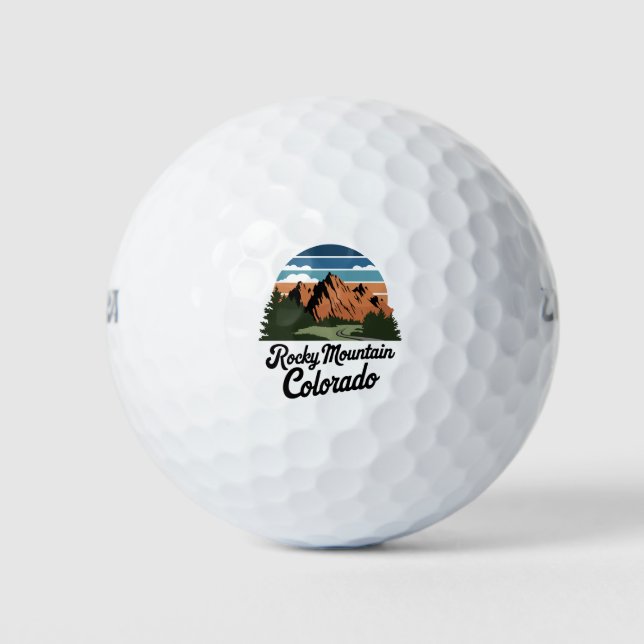 Balles De Golf Parc national des Rocheuses (Devant)