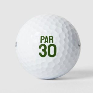 Balles De Golf Parcours de golf de 30 par pour golfeurs de 30e an