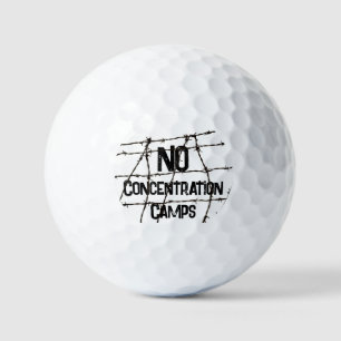 Balles de golf Pas de camps de concentration