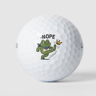 Balles De Golf Pas de rois en Amérique Grenouille Pas de rois Dém