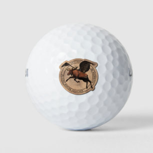 Balles De Golf Patch Flying Moose Aviation