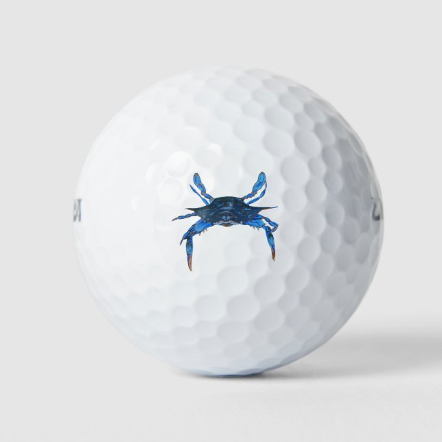 Balles De Golf Paul McGehee Blue Crab Wilson® Golf Balls (Devant)