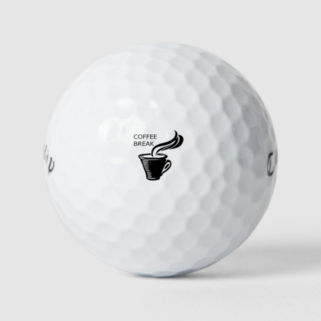 Balles De Golf Pause café (Devant)