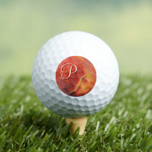 Balles De Golf Peach Golf Balls