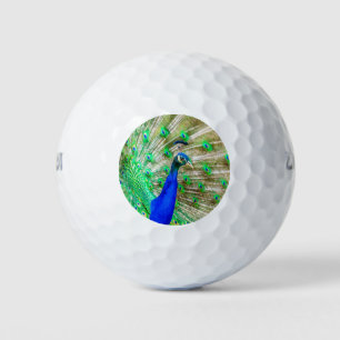 Balles De Golf Peacock Plumage