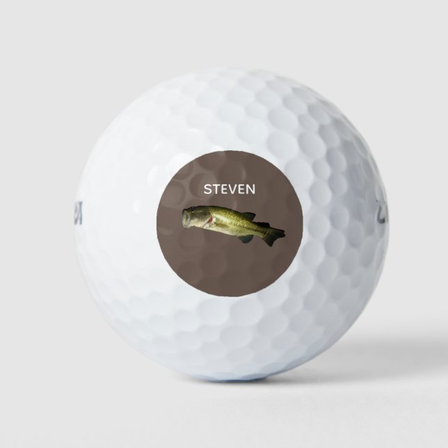 Balles De Golf Pêche de basse moderne personnalisée (Devant)