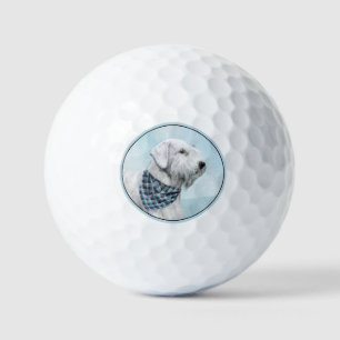 Balles De Golf Peinture Sealyham Terrier - Cute Original Chien Ar