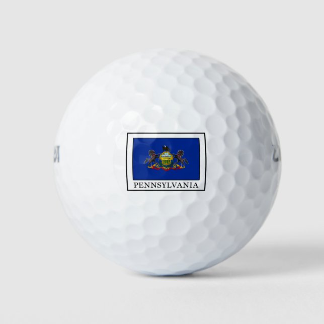 Balles De Golf Pennsylvanie (Devant)