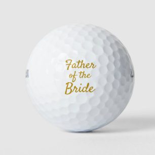 Balles De Golf Père du Souvenir Marié