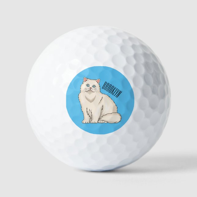 Balles De Golf Persian cat (Recto)