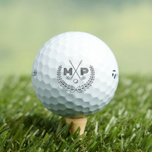 Balles De Golf Personalized Monogram (T-shirt Insitu)