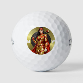Balles De Golf Personalized Superhero Callaway Warbird Golf Balls