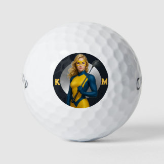 Balles De Golf Personalized Superhero Callaway Warbird Golf Balls