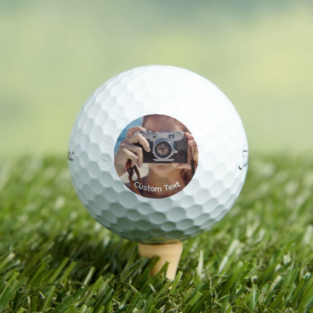 Balles De Golf Personalized Titleist Pro V1 Golf Balls - Custom (T-shirt Insitu)