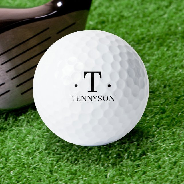 Balles De Golf Personnalisé Créer Votre Propre Thème De Golf Mono (Créateur téléchargé)