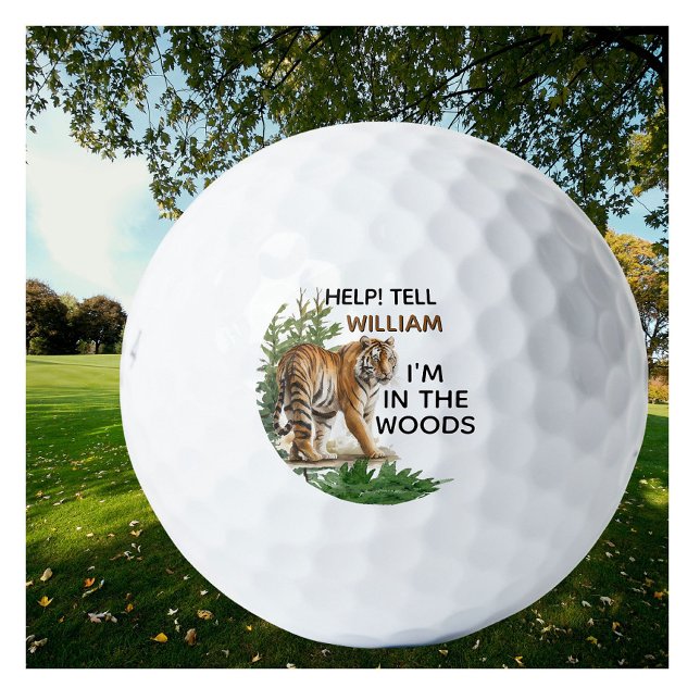 Balles De Golf Personnalisé Funny Aide Nom de nouveauté (Créateur téléchargé)