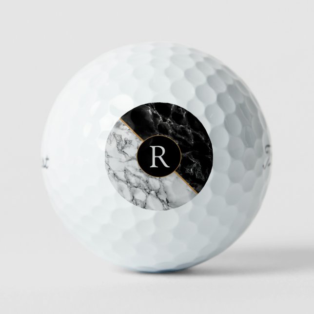 Balles De Golf Personnalisé Votre Lettre Boules De Golf Timbre (Recto)