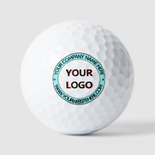 Balles de golf personnalisées avec logo et texte d