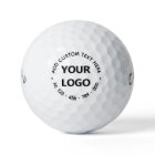 Balles de golf personnalisées avec logo et texteES