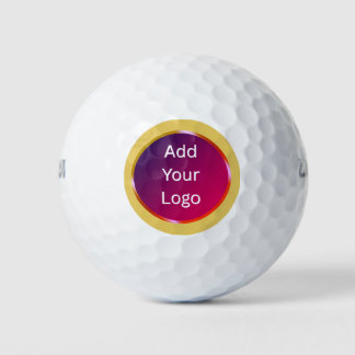 Balles de golf personnalisées avec monogramme 