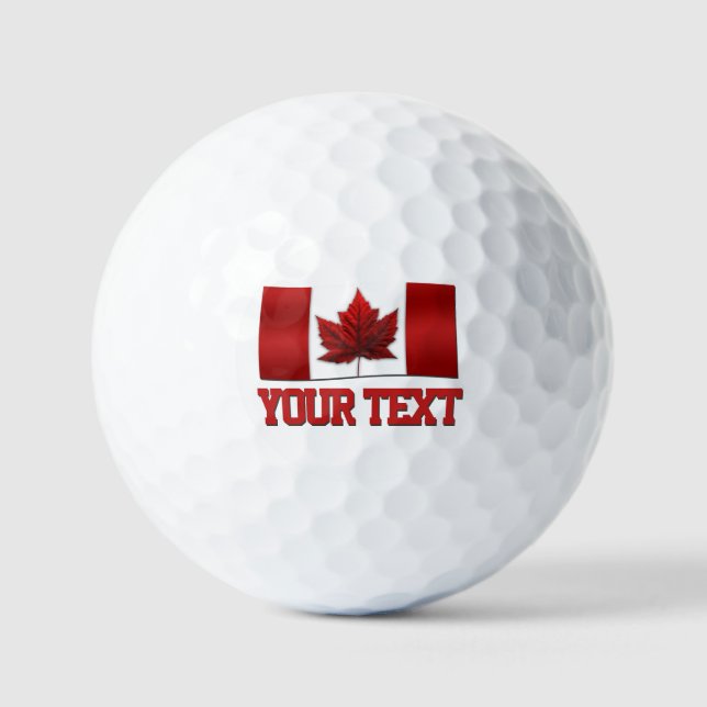 Balles de golf personnalisées Canada Cadeaux de go (Recto)