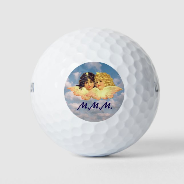 BALLES DE GOLF PERSONNALISÉES INITIALES PERSONNELL (Devant)
