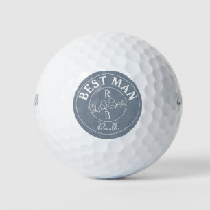Balles de golf personnalisées pour témoin de maria