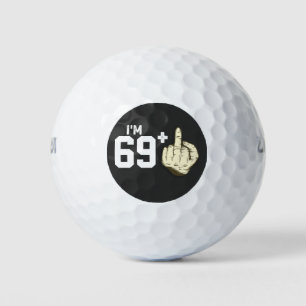 Balles De Golf Personnaliser Funny Finger Costume Anniversaire