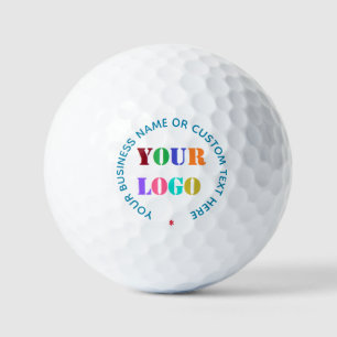 Balles De Golf Personnalisez le logo et le texte de votre entrepr