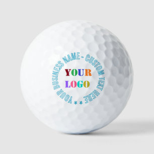 Balles De Golf Personnalisez votre entreprise Logo Texte Timbres