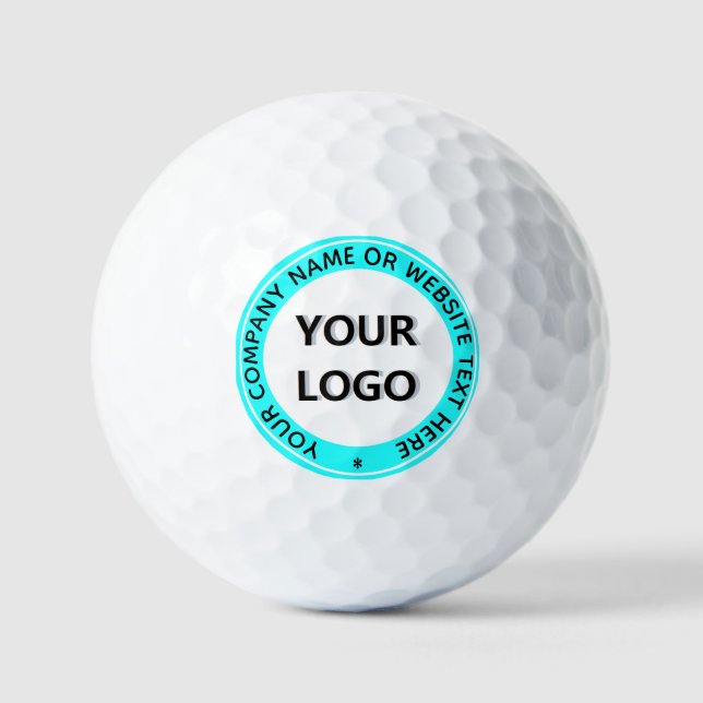 Balles De Golf Personnalisez votre logo et vos timbres texte Ball (Recto)