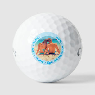 Balles De Golf Personnalisez votre photo Boules de golf Cadeau av