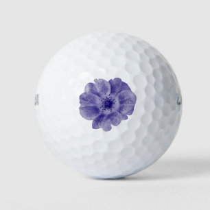 Balles De Golf pétale bleu tordu