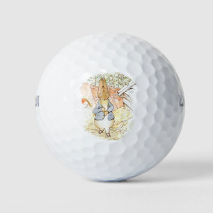 Balles De Golf Peter Rabbit dans le jardin (par Beatrix Potter)
