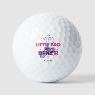 Balles De Golf Petit frère et motard l'homme le mythe la légende