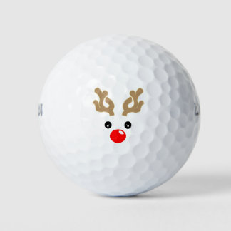 Balles De Golf Petit garçon Rudolph Reindeer