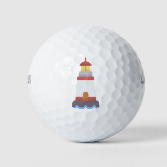 Balles De Golf Phare (Devant)