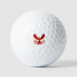 Balles De Golf Phoenix rouge