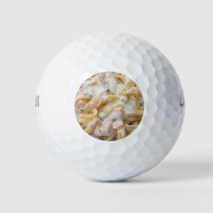 Balles De Golf Photo faite sur commande de nourriture de pâtes