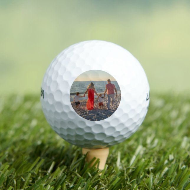 Balles De Golf Photo personnalisée (T-shirt Insitu)