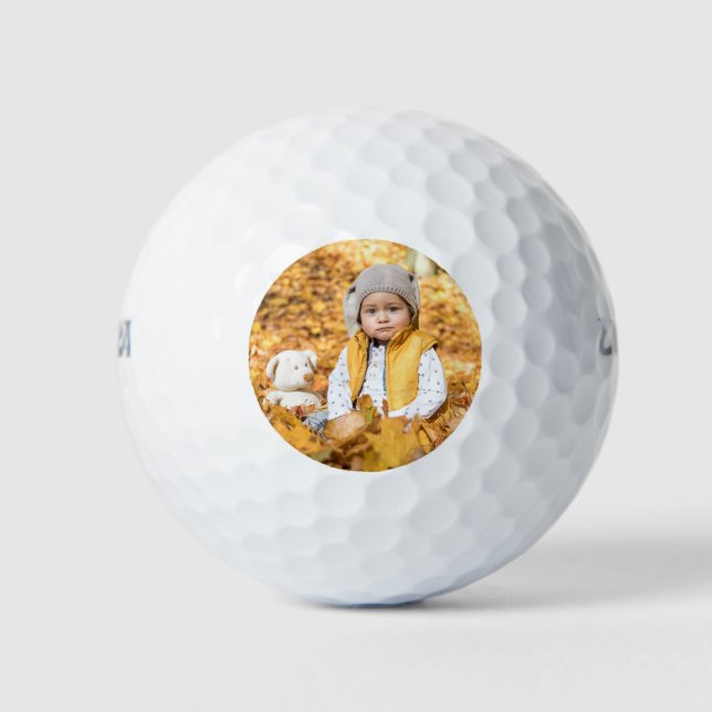 Balles De Golf Photo personnalisée (Devant)