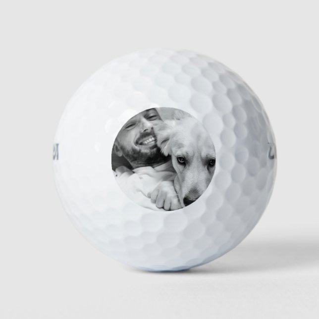Balles De Golf Photo personnalisée pour animaux (Devant)
