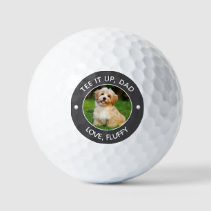 Balles De Golf Photo Personnalisée Pour Animaux De Compagnie Tee 