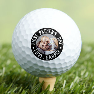 Balles De Golf Photo Premier Jour de la Fête des Pères