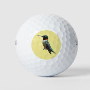 Balles De Golf Photographie d'oiseau Colibri à gorge rubis