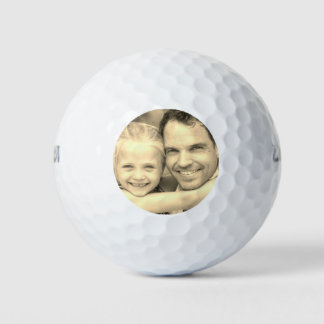 Balles De Golf Photographie personnalisée avec filtre de Sepia