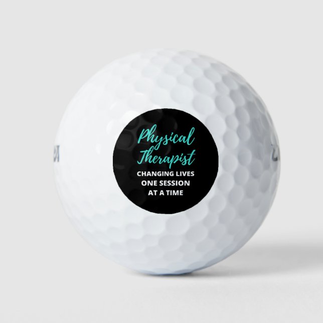 Balles De Golf Physical Therapist Changing Lives One Session (Devant)
