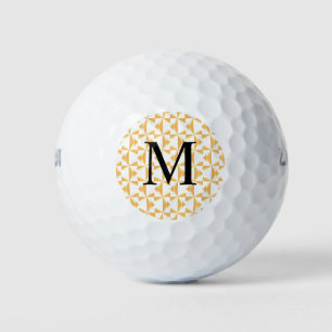 Balles De Golf Piles de Citrouille initiales personnalisées
