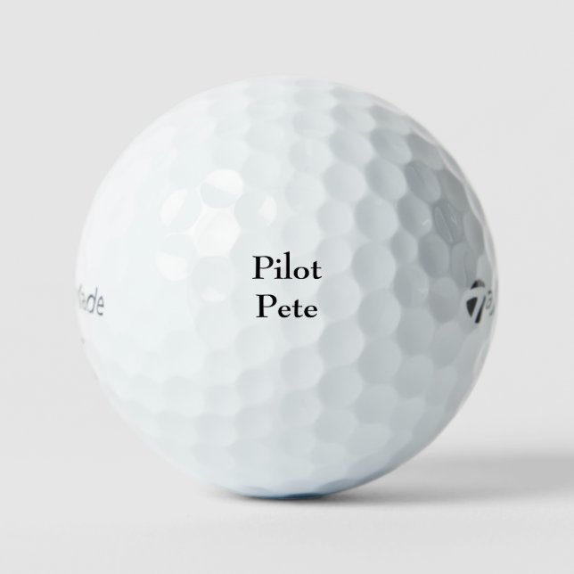 Balles De Golf Pilote de Titleist personnalisé Pro V1 (Recto)
